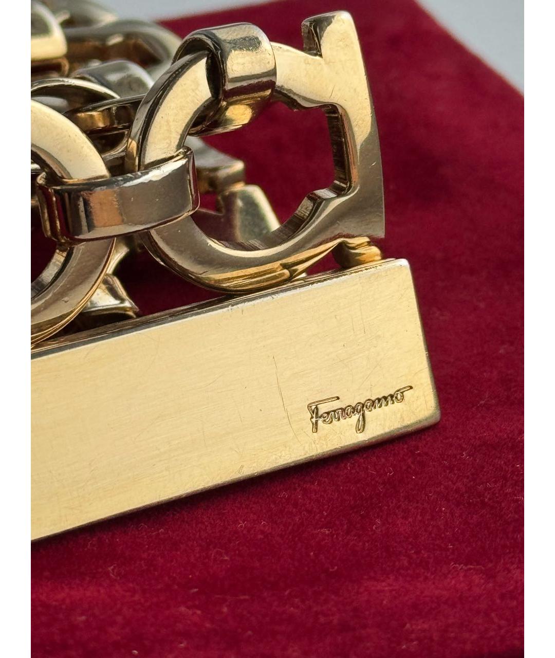 FERRAGAMO Золотой браслет, фото 6