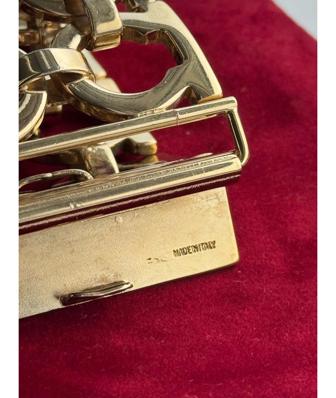 FERRAGAMO Золотой браслет, фото 5