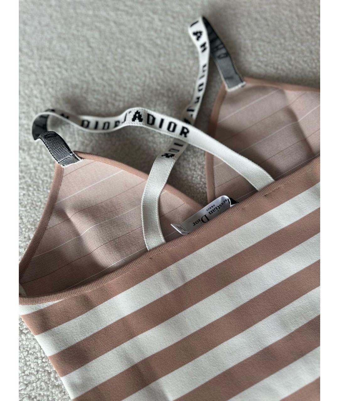 CHRISTIAN DIOR Мульти вискозный купальник, фото 2