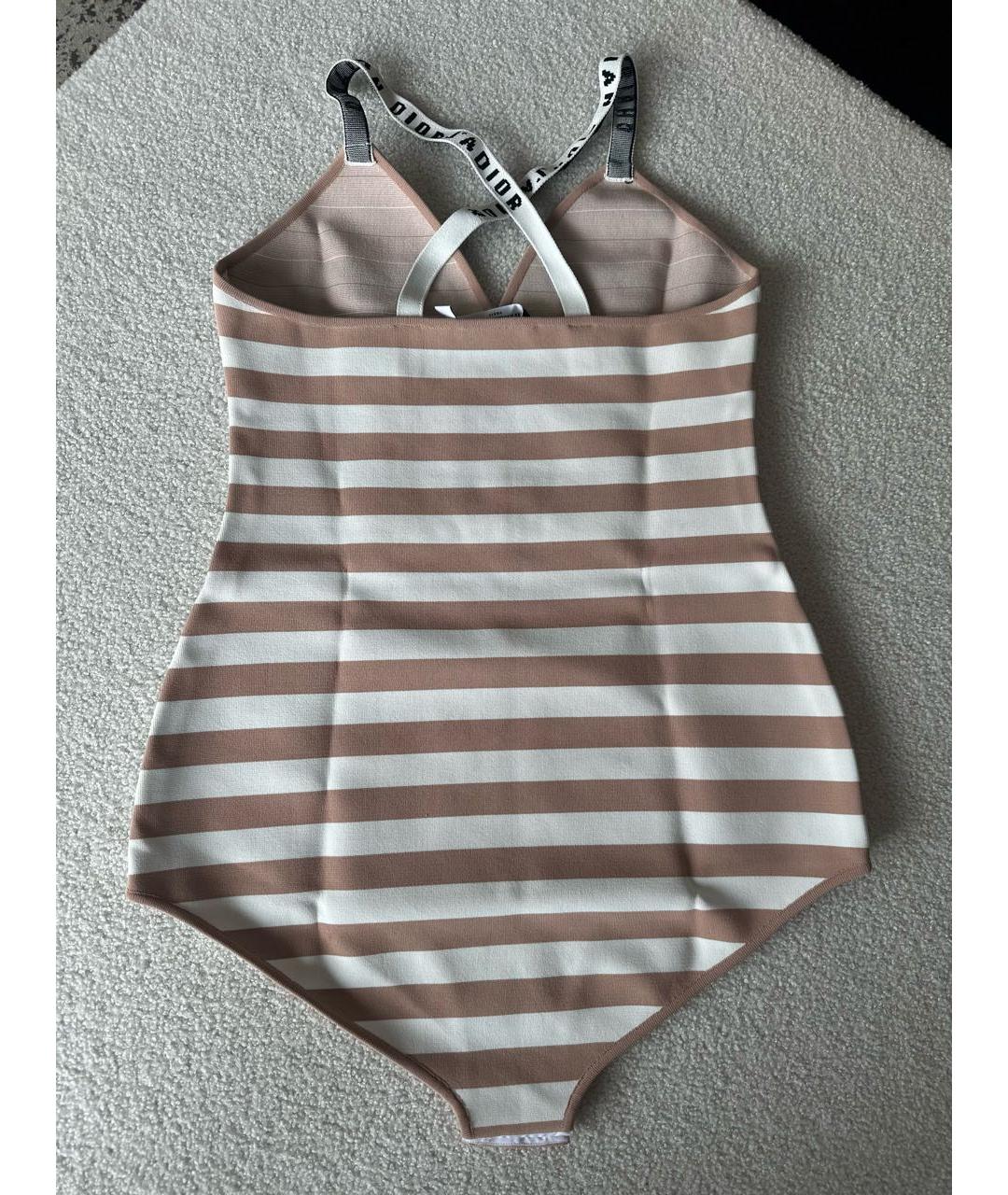 CHRISTIAN DIOR Мульти вискозный купальник, фото 3