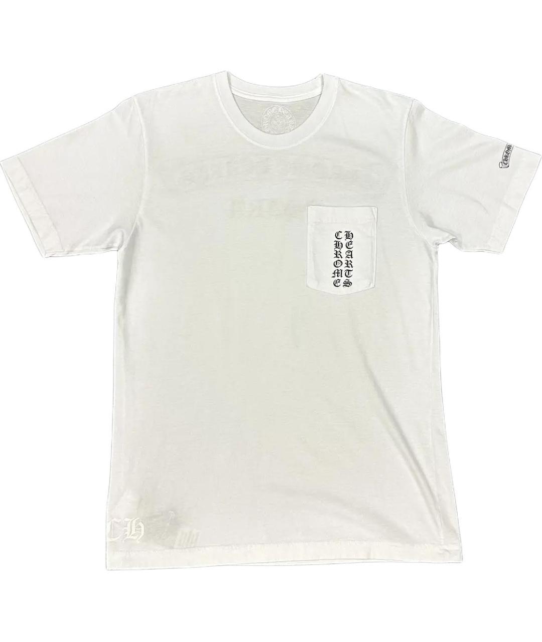 CHROME HEARTS Белая хлопковая футболка, фото 1