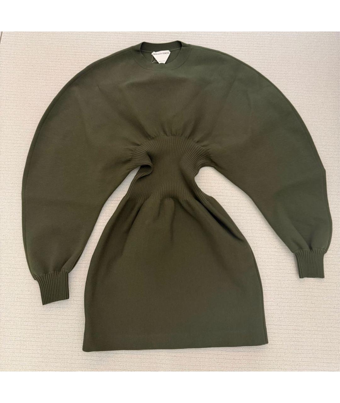 BOTTEGA VENETA Зеленые платье, фото 5