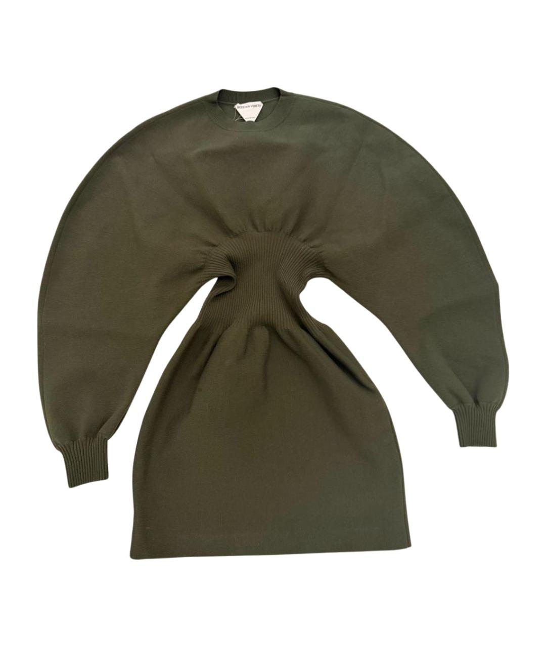 BOTTEGA VENETA Зеленые платье, фото 1