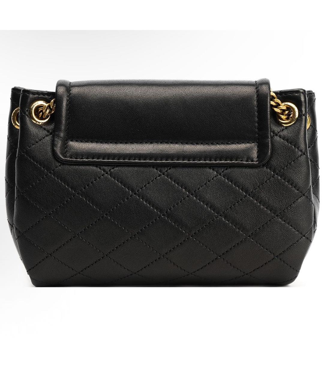 SAINT LAURENT Черная кожаная сумка через плечо, фото 3