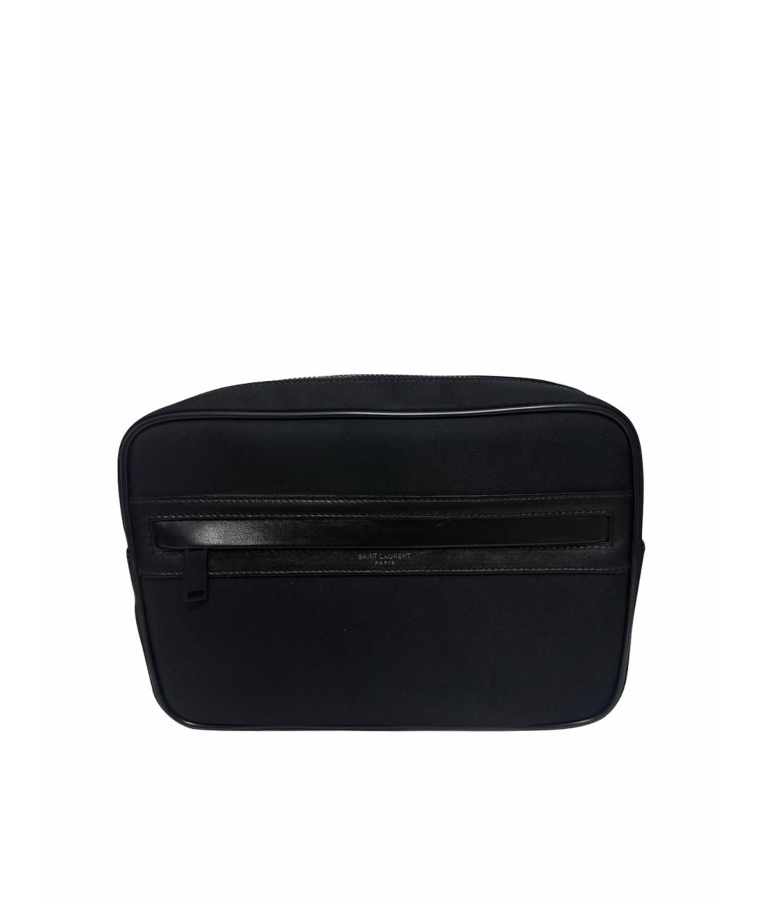 SAINT LAURENT Черная сумка на плечо, фото 1