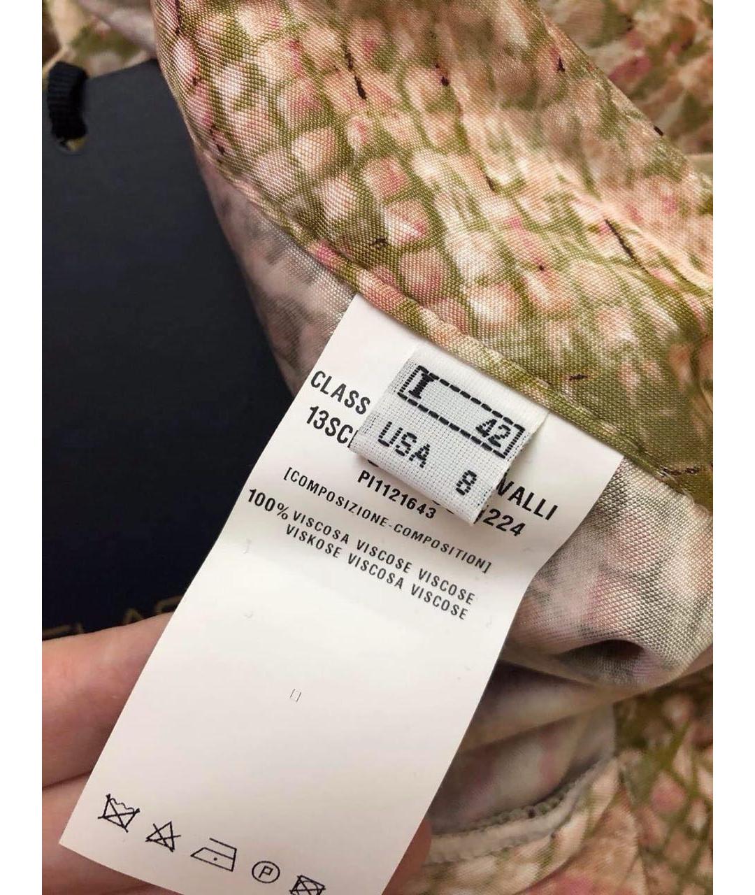 ROBERTO CAVALLI Вискозные брюки широкие, фото 4