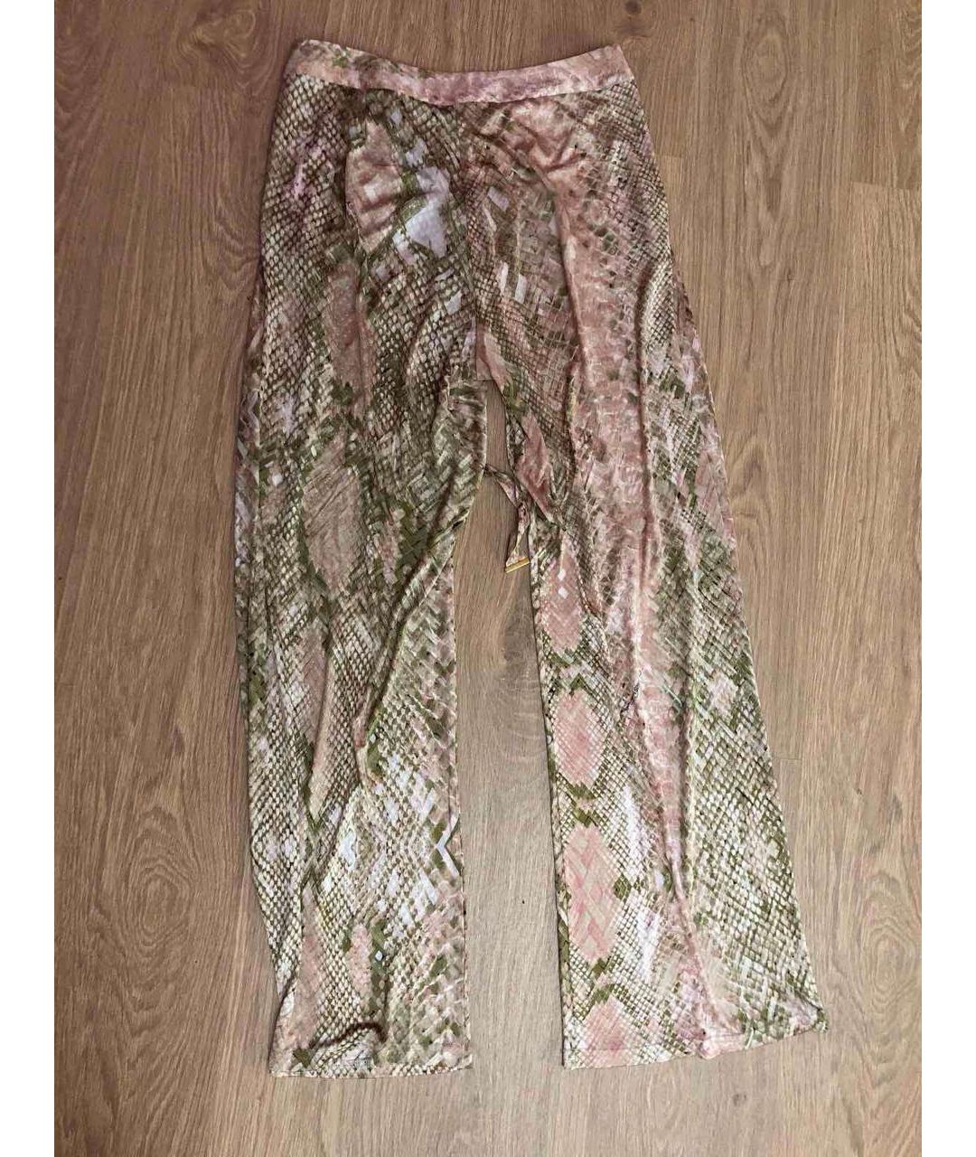 ROBERTO CAVALLI Вискозные брюки широкие, фото 2