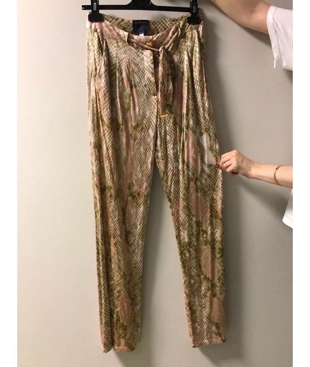 ROBERTO CAVALLI Вискозные брюки широкие, фото 6