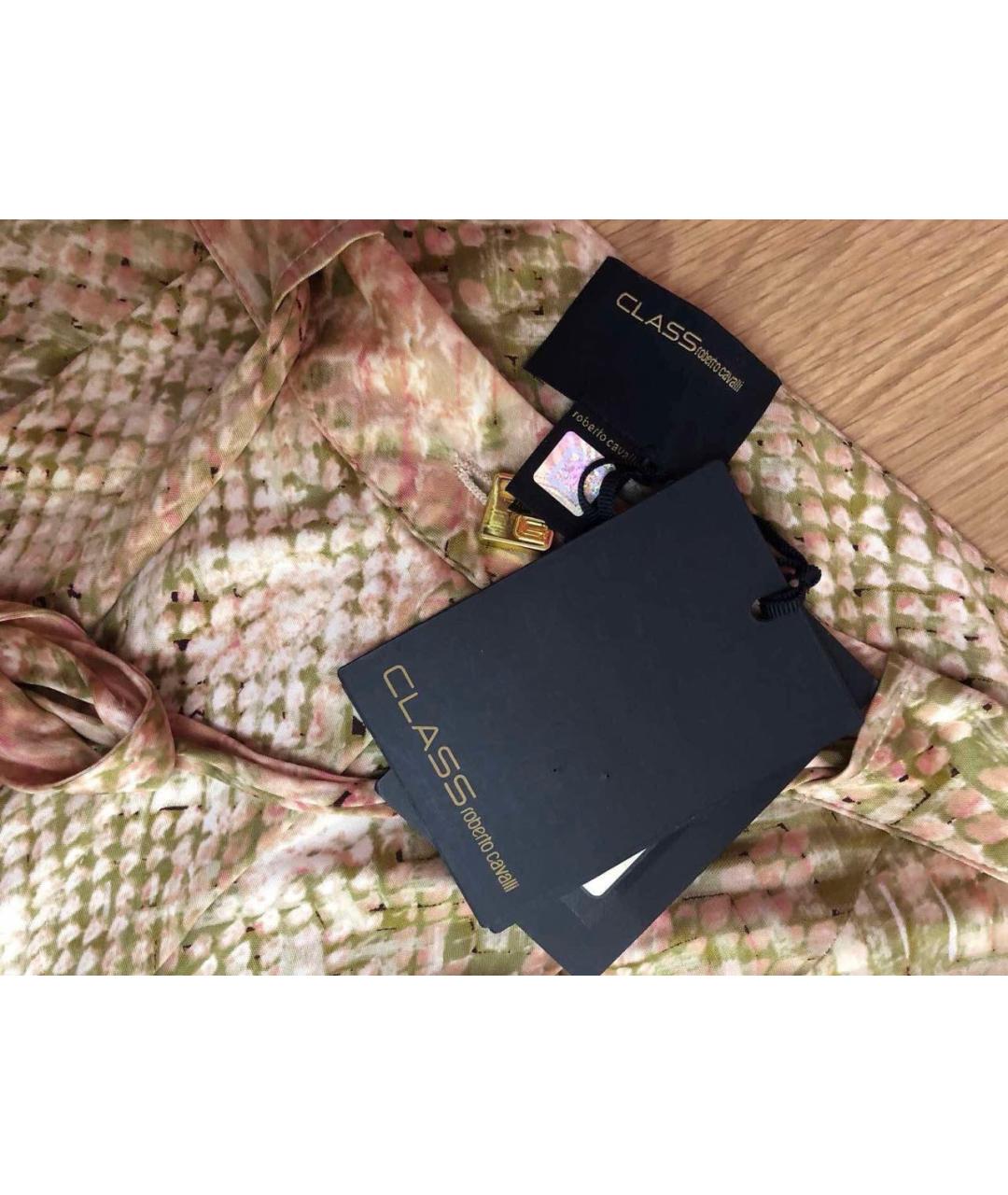 ROBERTO CAVALLI Вискозные брюки широкие, фото 5