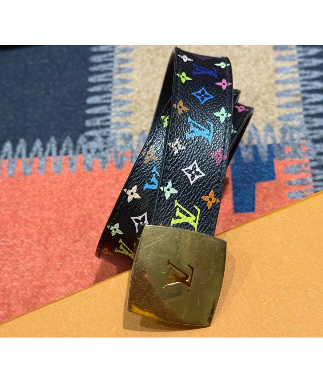 LOUIS VUITTON Мульти кожаный ремень, фото 5