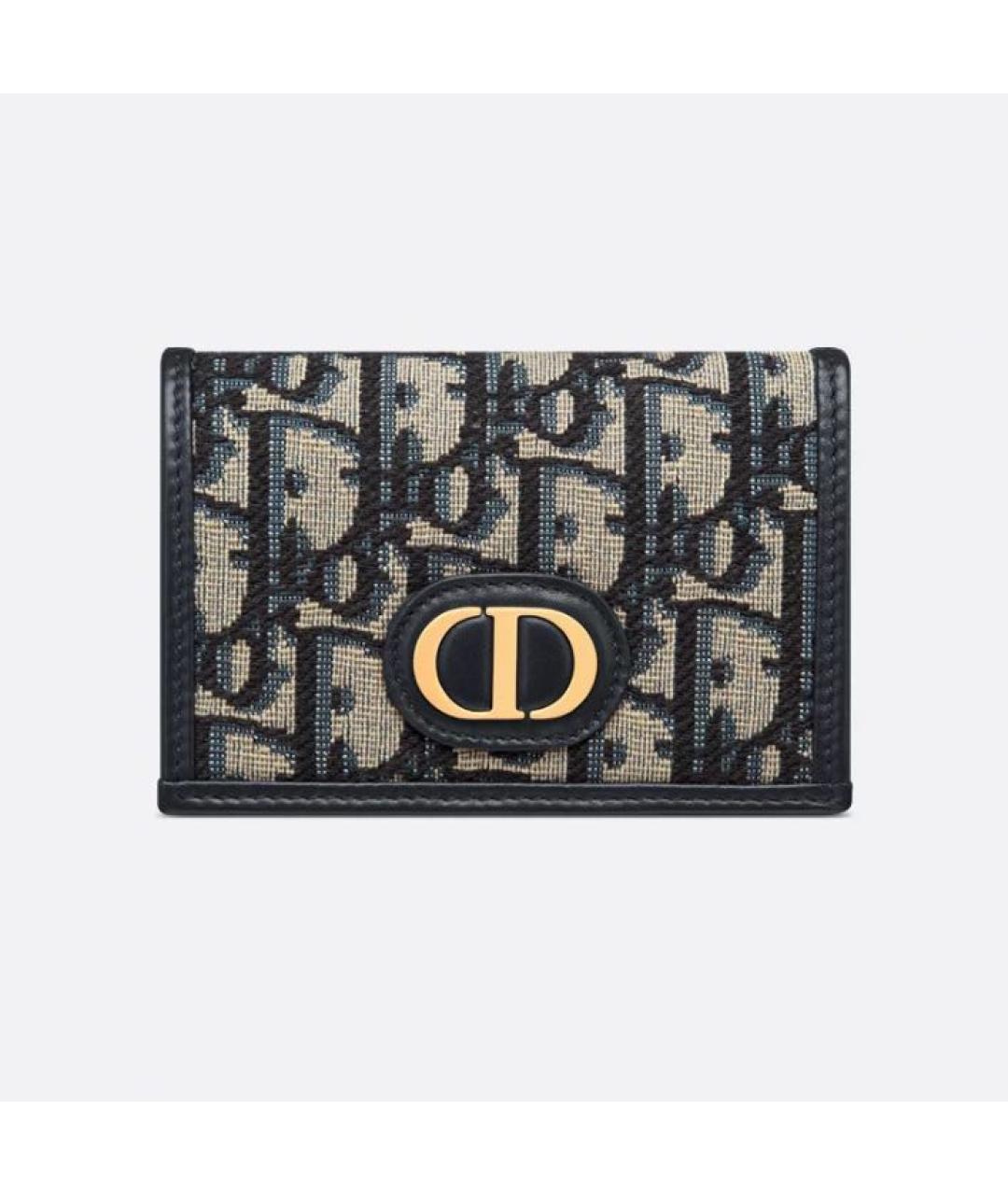 CHRISTIAN DIOR Темно-синий кошелек, фото 8