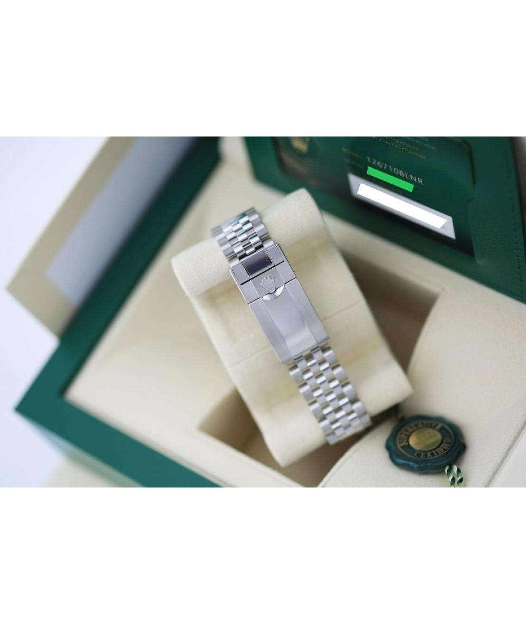 ROLEX Серебряные часы, фото 2