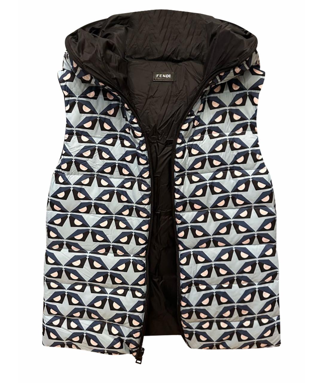 FENDI Мульти полиамидовый жилет, фото 1