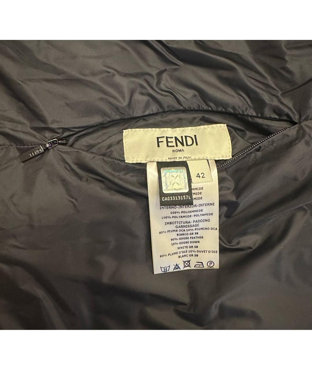 FENDI Мульти полиамидовый жилет, фото 3