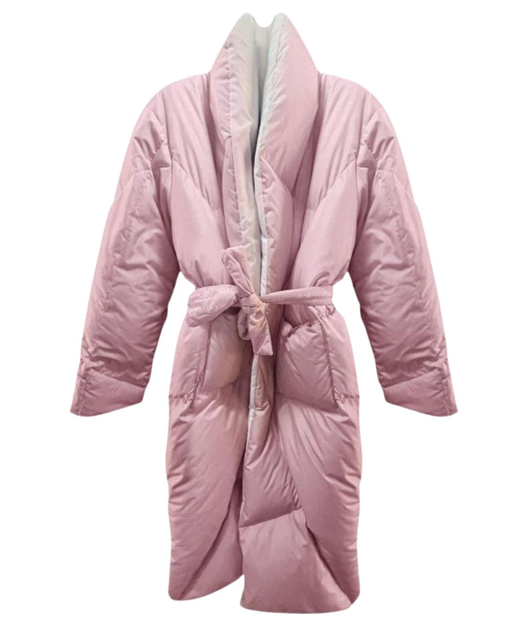 KHRISJOY Розовый полиэстеровый пуховик, фото 5