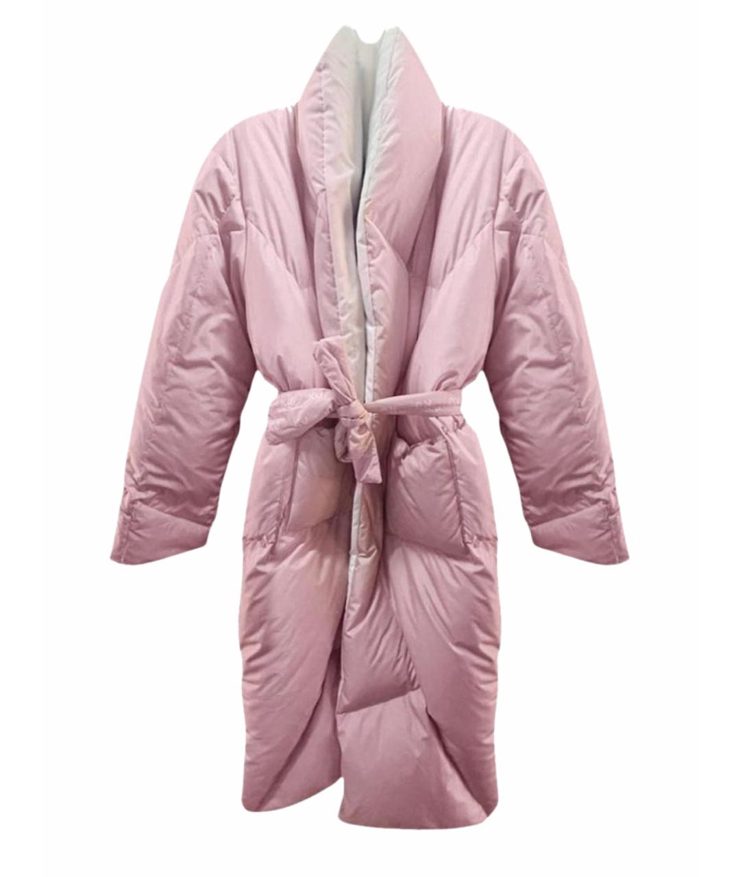 KHRISJOY Розовый полиэстеровый пуховик, фото 1