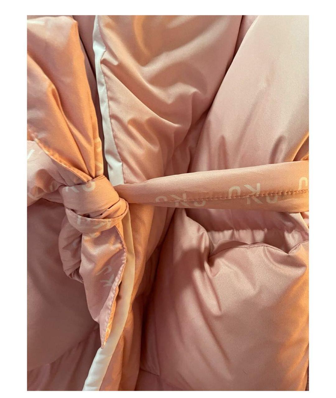 KHRISJOY Розовый полиэстеровый пуховик, фото 2