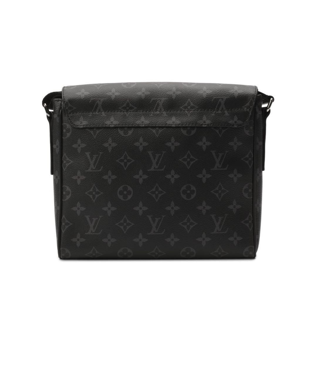 LOUIS VUITTON Черная кожаная поясная сумка, фото 2