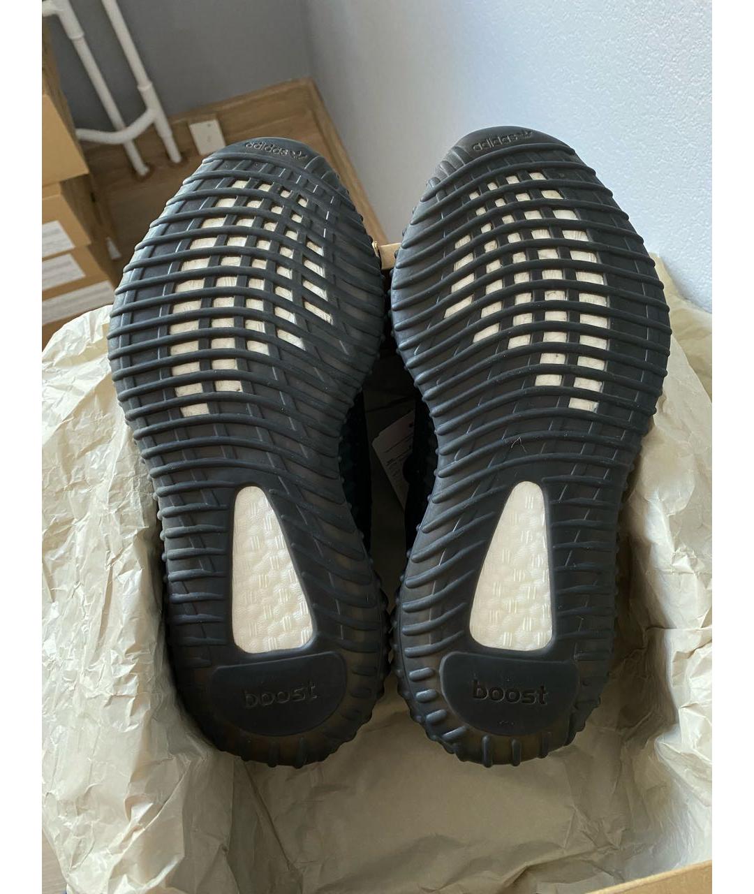 ADIDAS YEEZY Черные текстильные кроссовки, фото 5