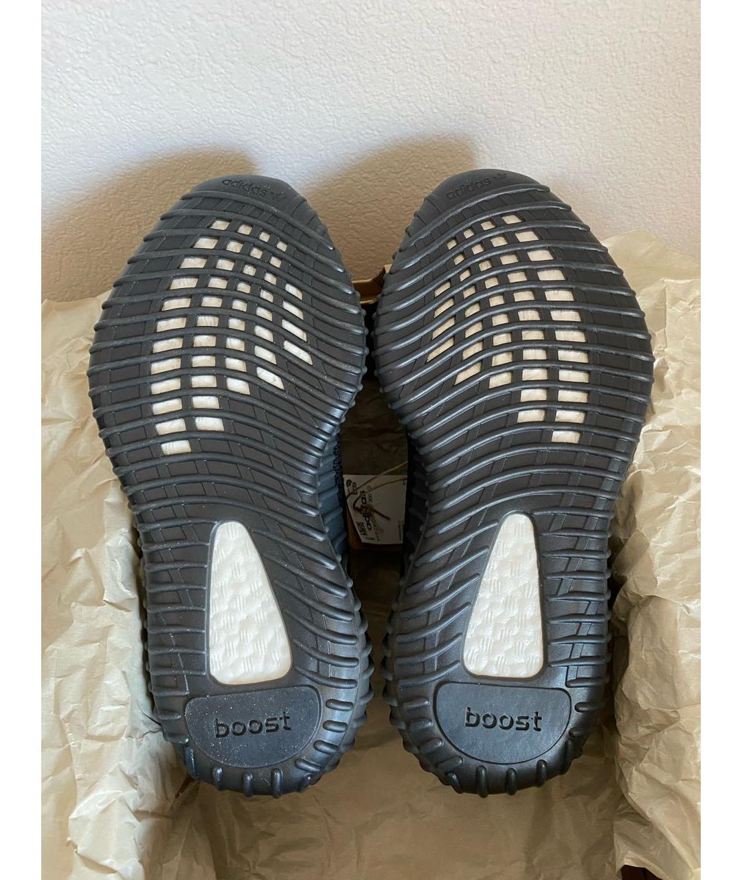 ADIDAS YEEZY Черные текстильные кроссовки, фото 6