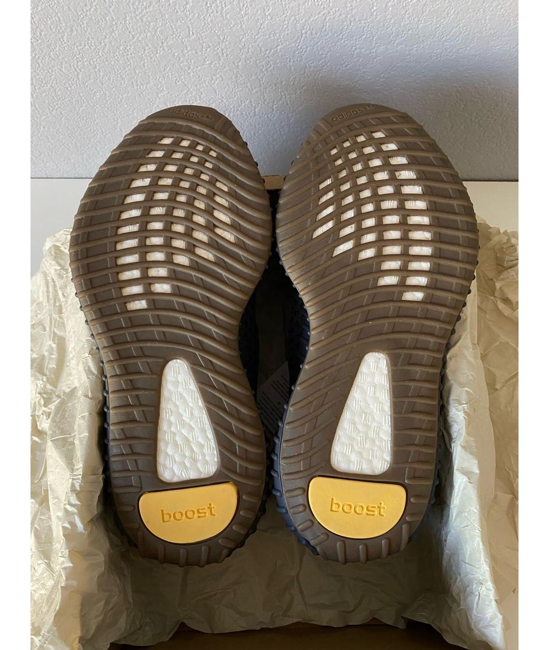 ADIDAS YEEZY Черные текстильные кроссовки, фото 6