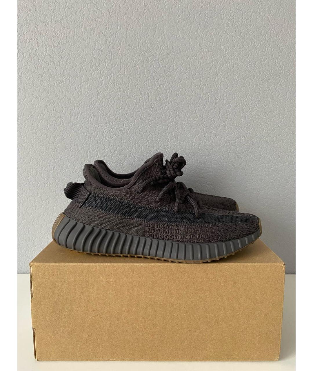 ADIDAS YEEZY Черные текстильные кроссовки, фото 4