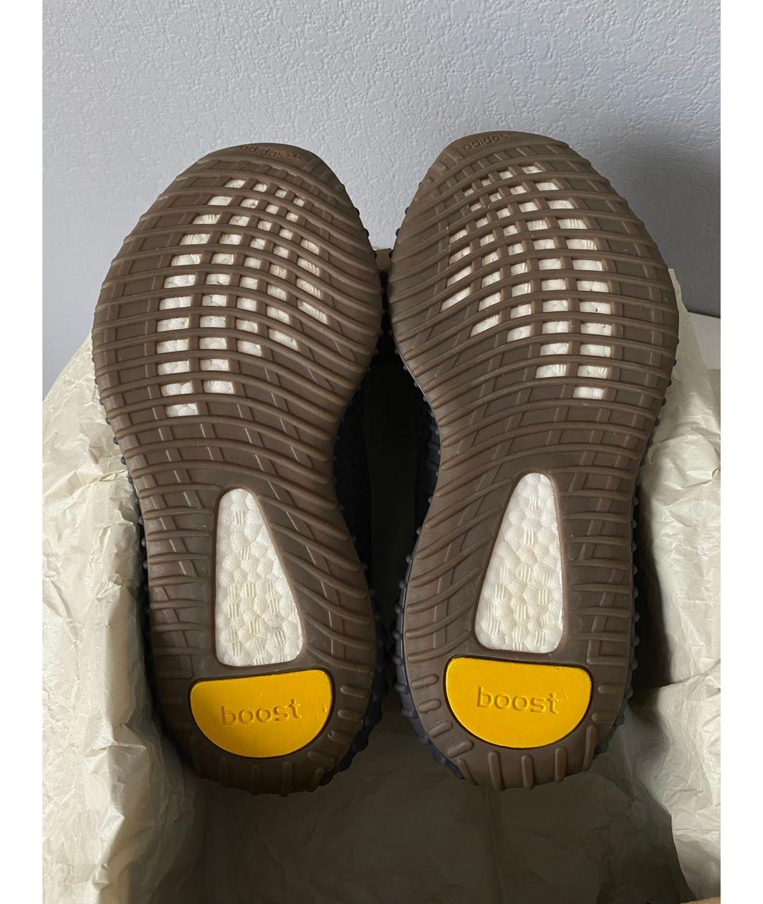 ADIDAS YEEZY Черные текстильные кроссовки, фото 6