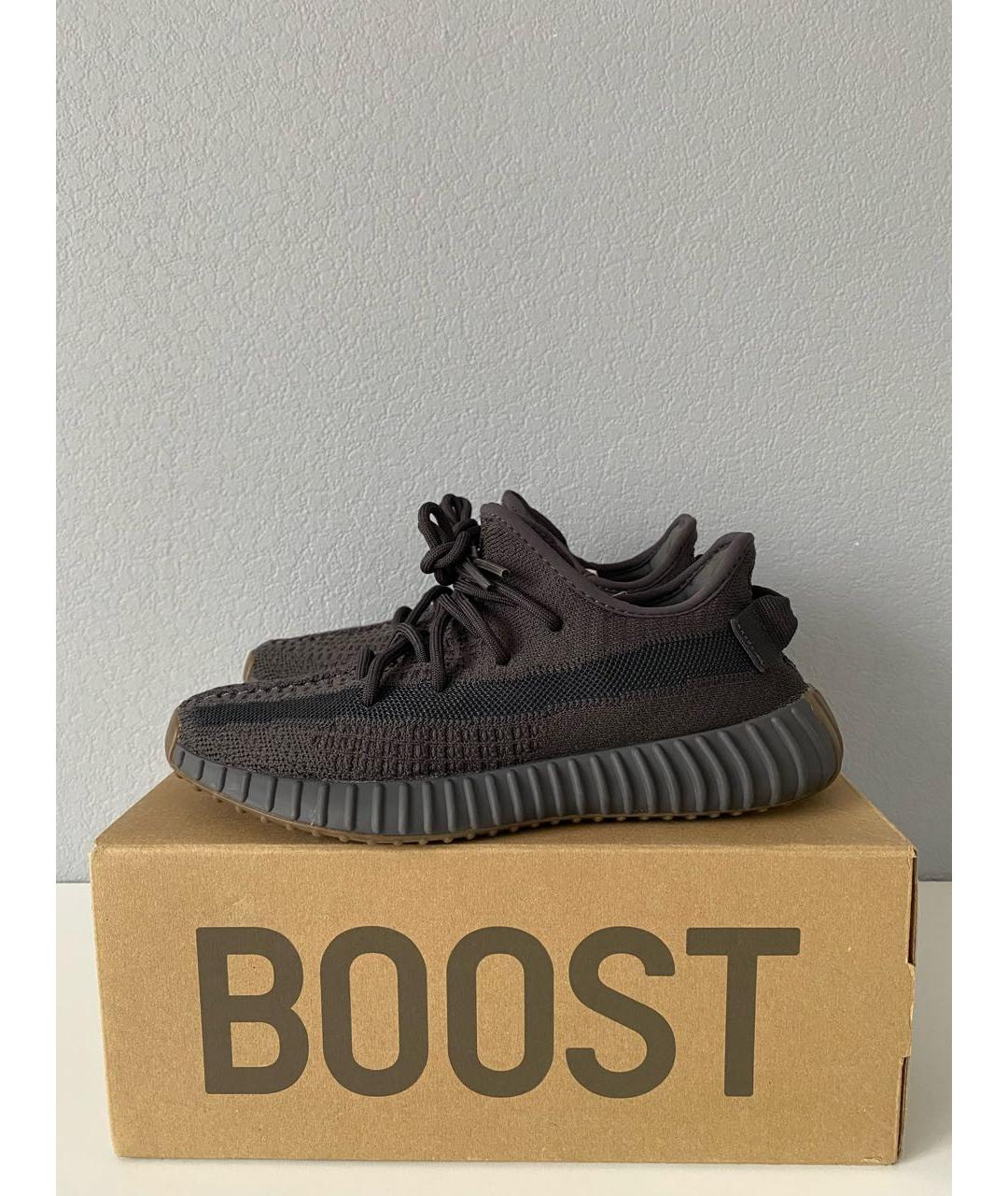 ADIDAS YEEZY Черные текстильные кроссовки, фото 3