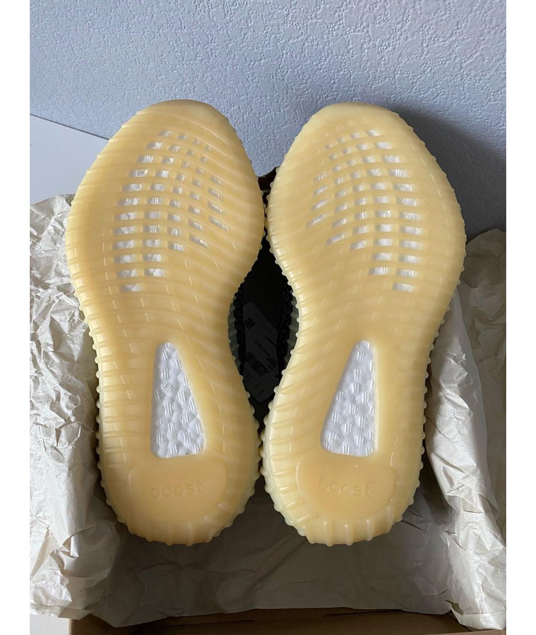 ADIDAS YEEZY Черные текстильные кроссовки, фото 4