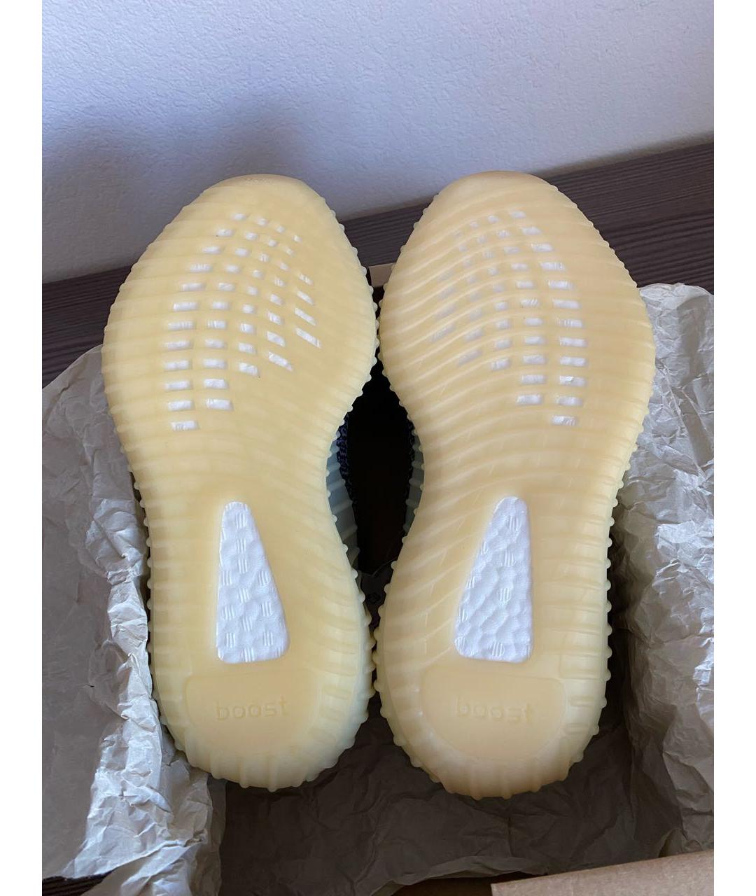 ADIDAS YEEZY Черные текстильные кроссовки, фото 5