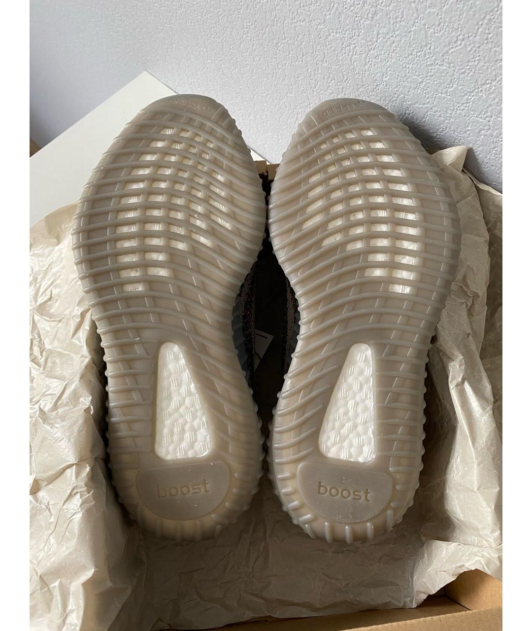 ADIDAS YEEZY Серые текстильные кроссовки, фото 6
