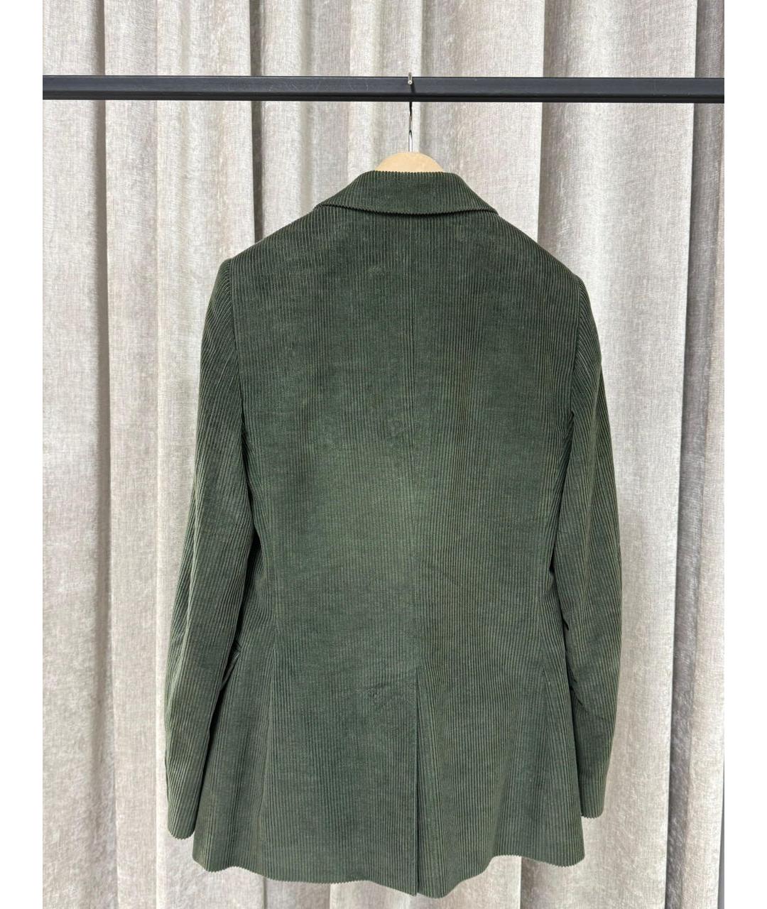 LORO PIANA Зеленый хлопковый костюм с брюками, фото 4