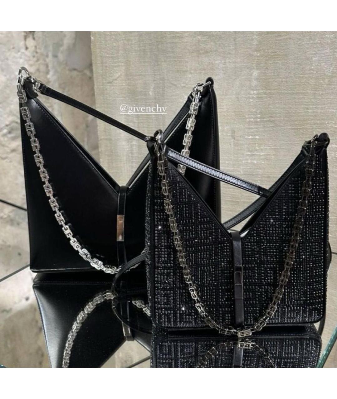 GIVENCHY Черная кожаная сумка тоут, фото 7