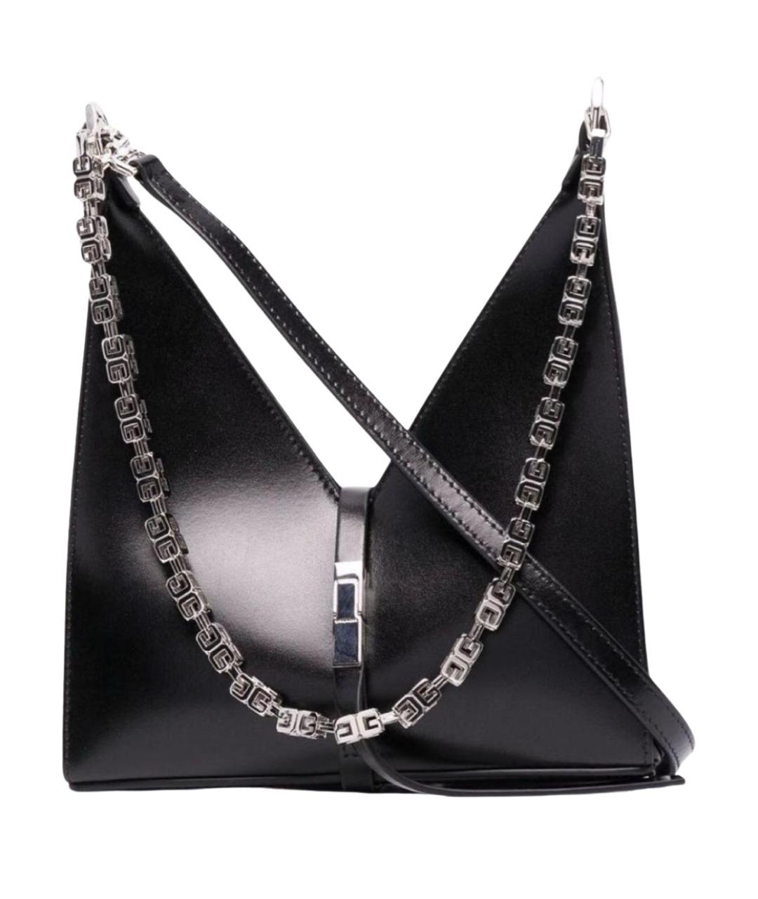 GIVENCHY Черная кожаная сумка тоут, фото 1