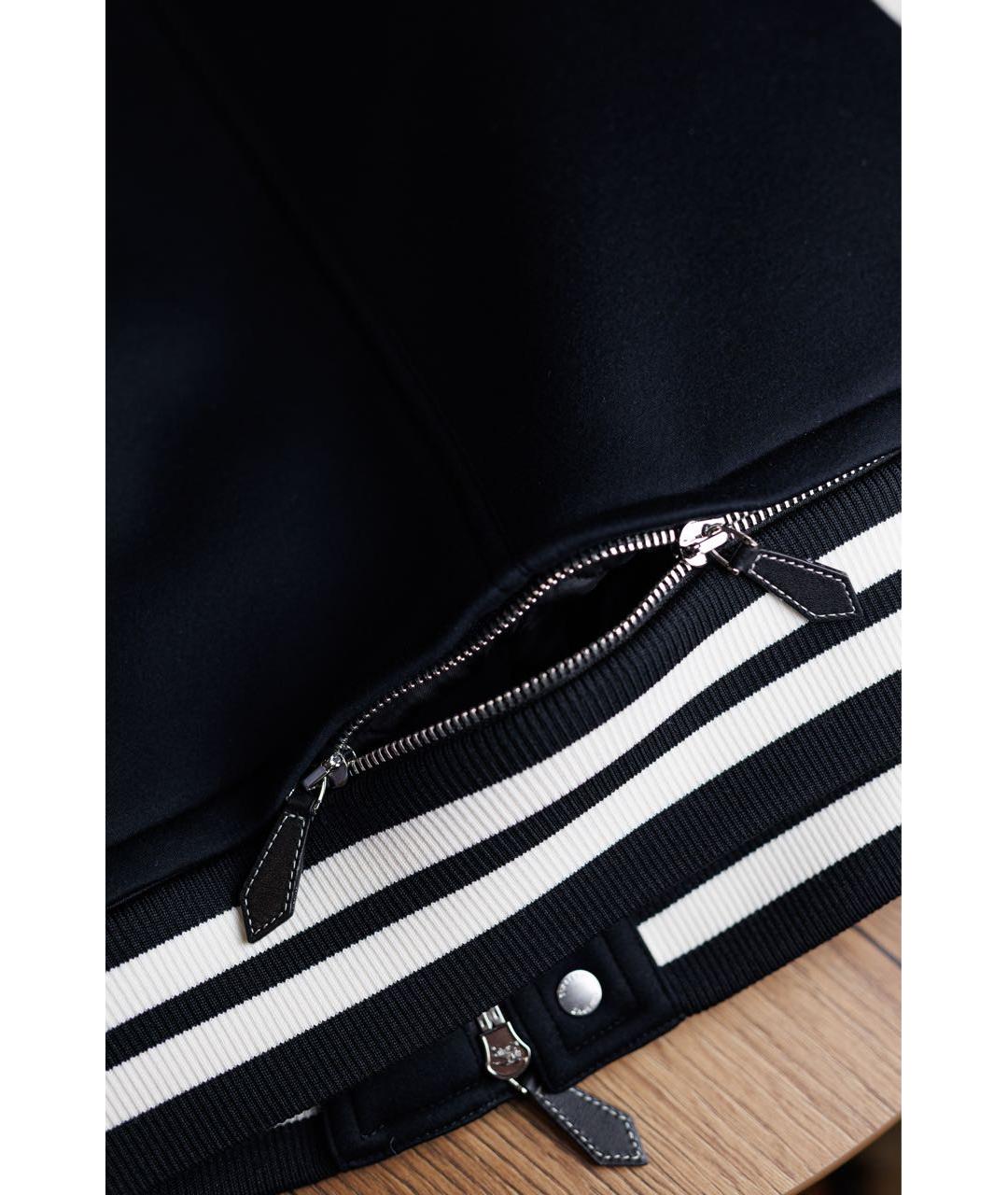 BURBERRY Черная вискозная куртка, фото 2