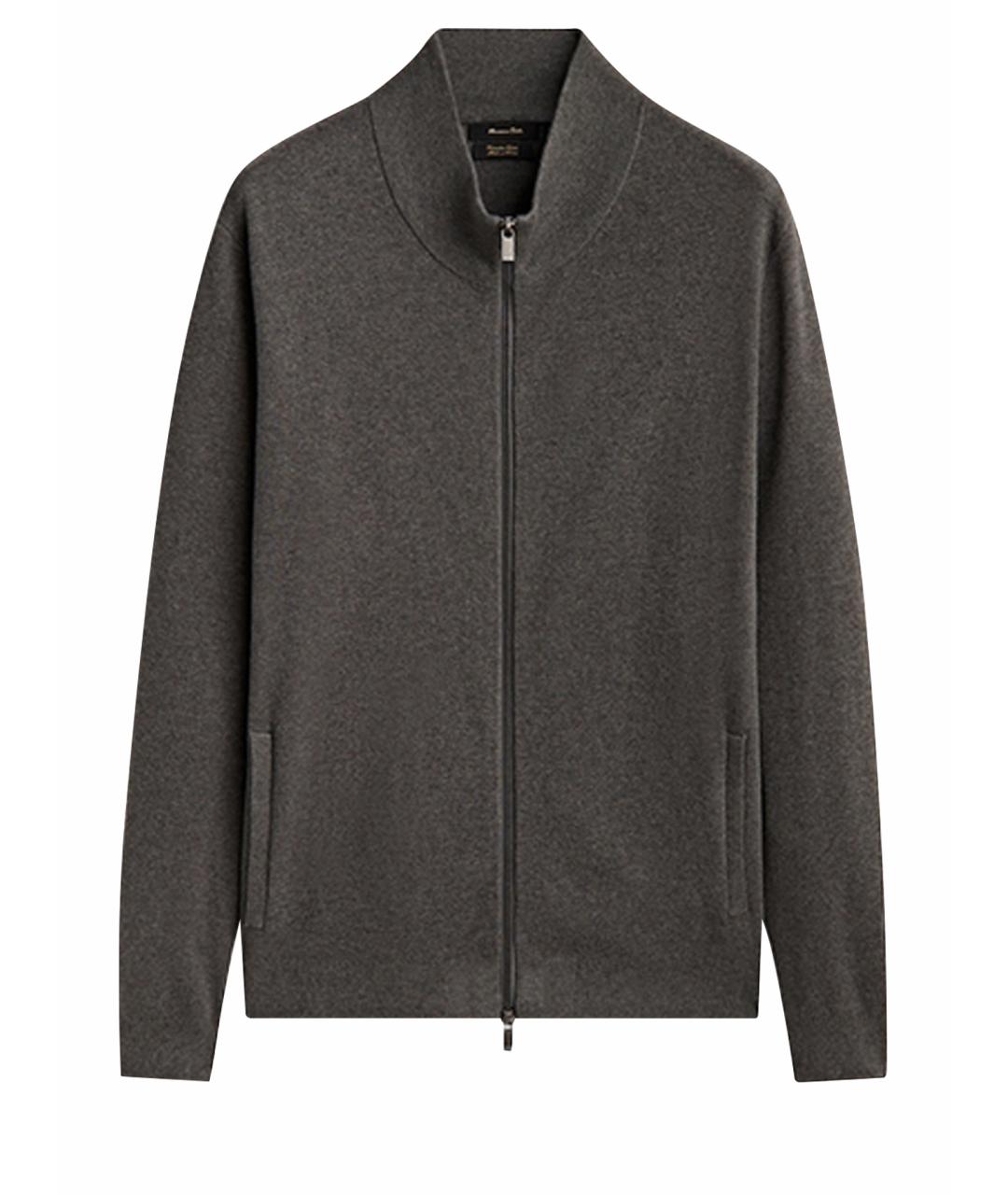 BRUNELLO CUCINELLI Антрацитовый кашемировый кардиган, фото 1