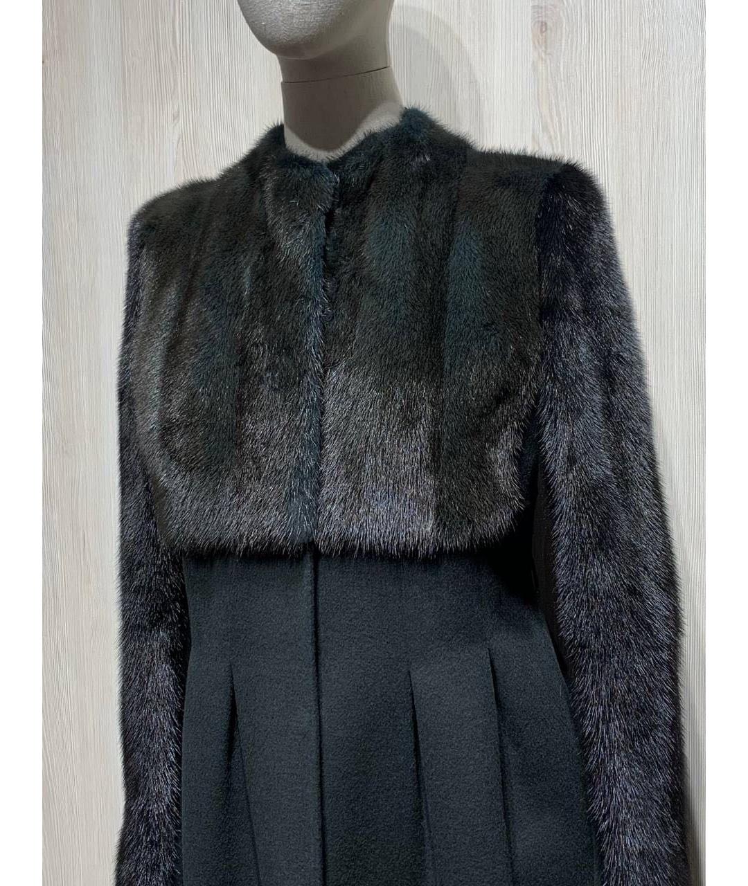 FENDI Зеленые кашемировое пальто, фото 3