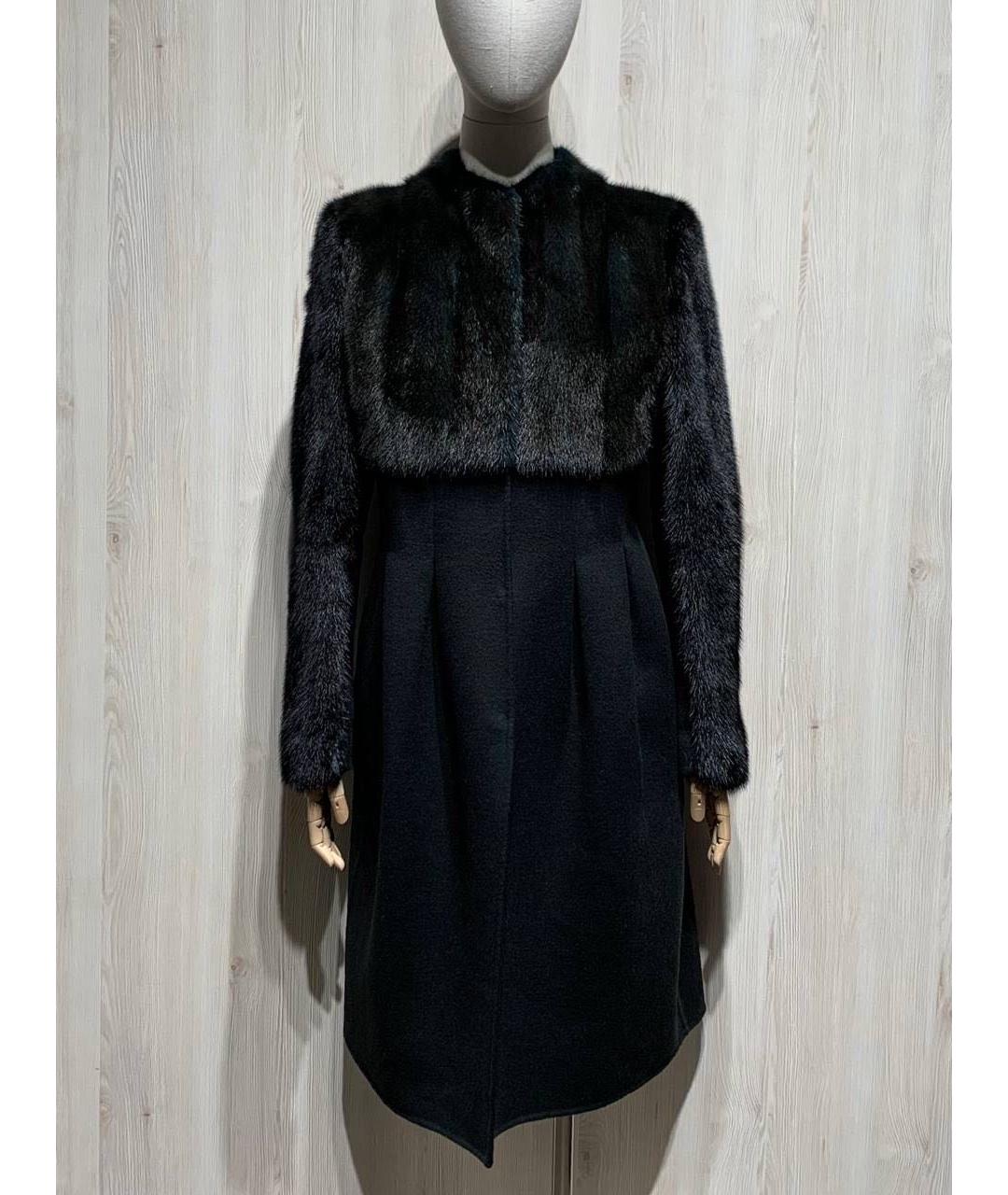 FENDI Зеленые кашемировое пальто, фото 8