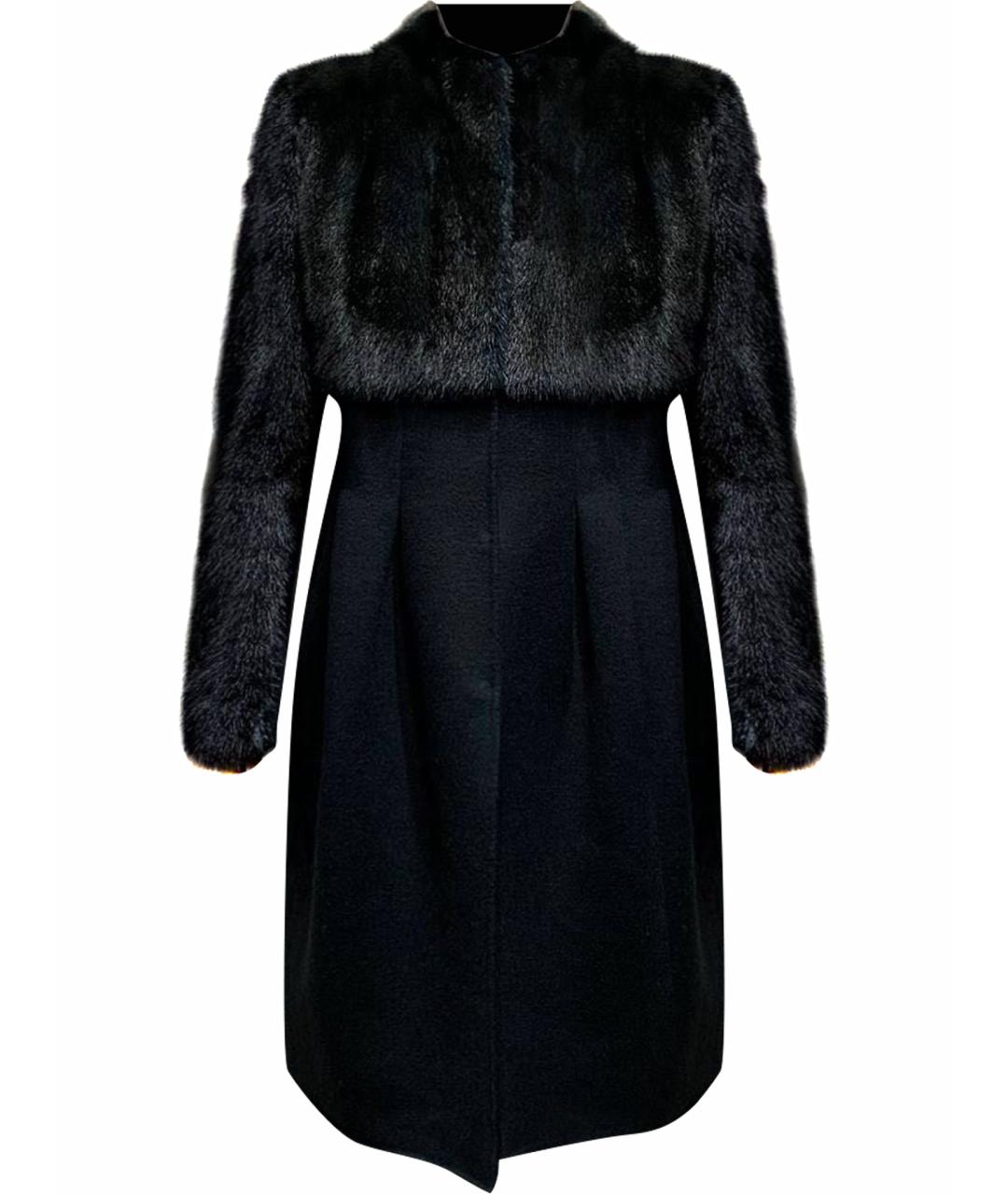 FENDI Зеленые кашемировое пальто, фото 1