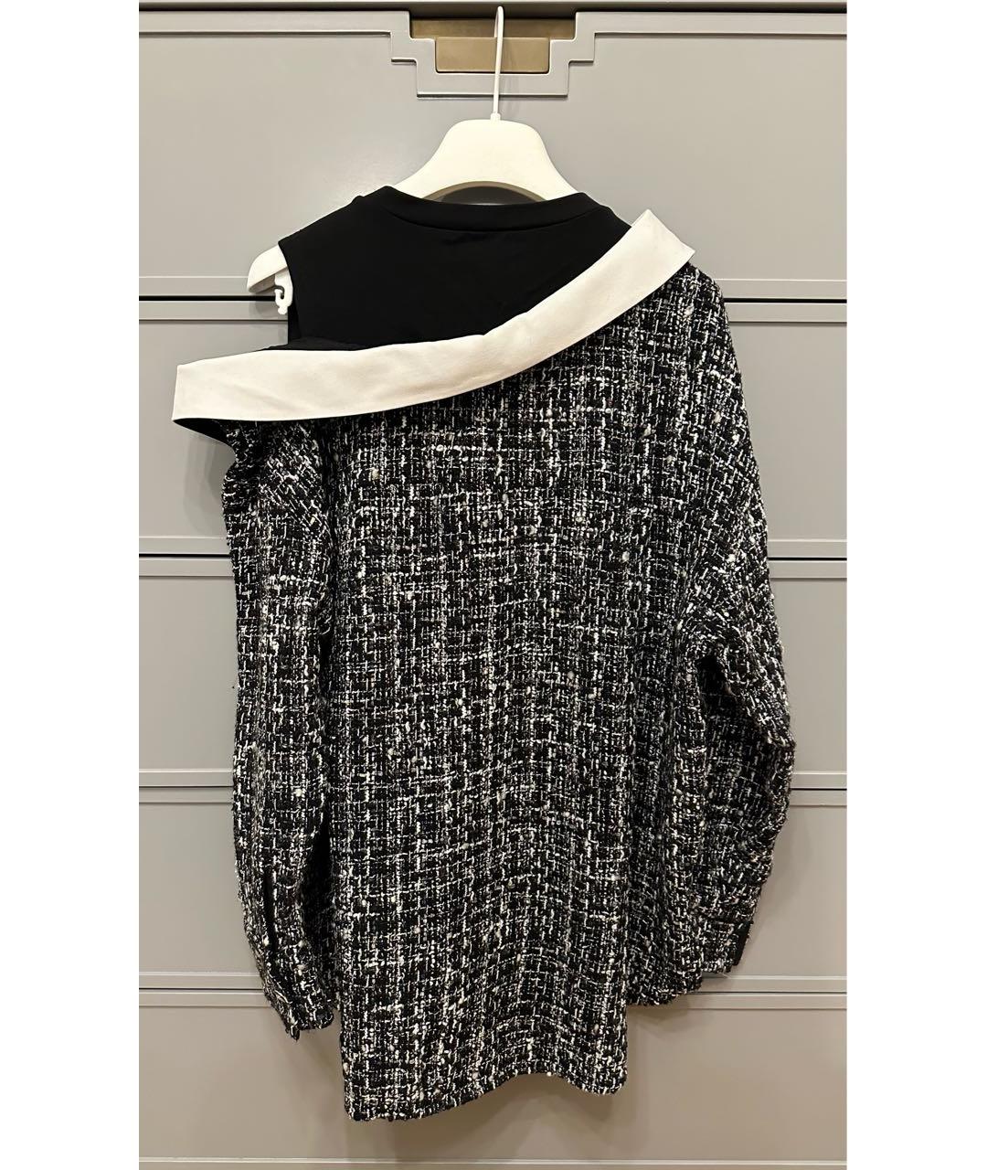 SANDRO Черная хлопковая рубашка, фото 2