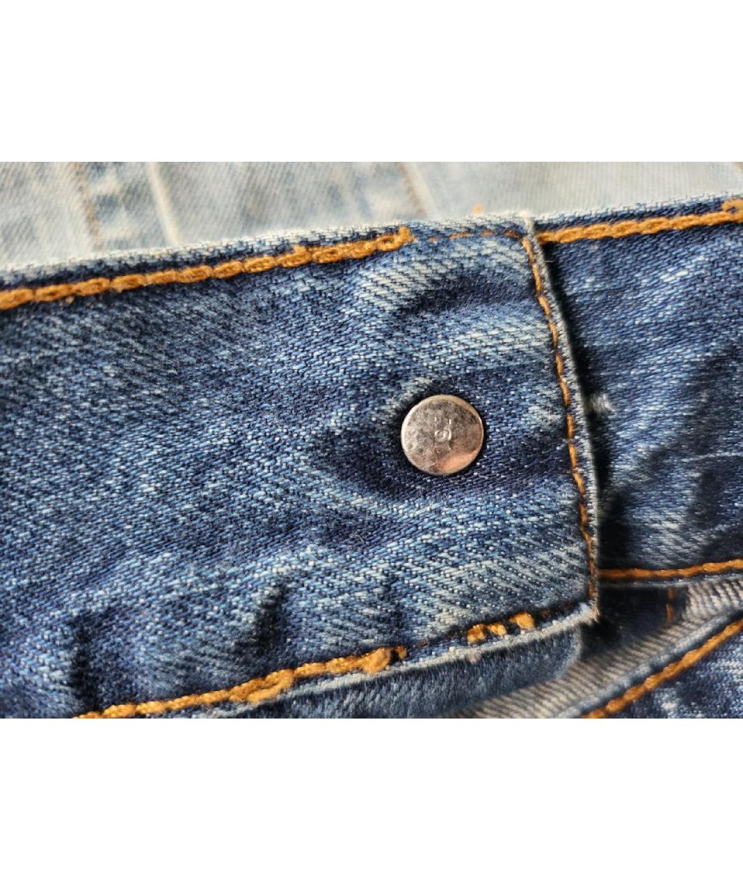 LEVI'S Голубая деним куртка, фото 5