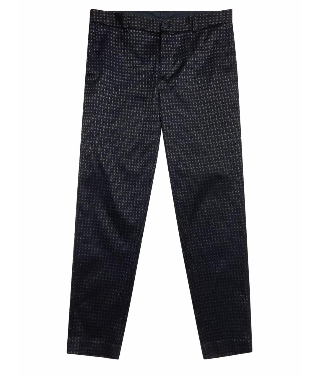 DIANE VON FURSTENBERG Мульти полиэстеровые прямые брюки, фото 1