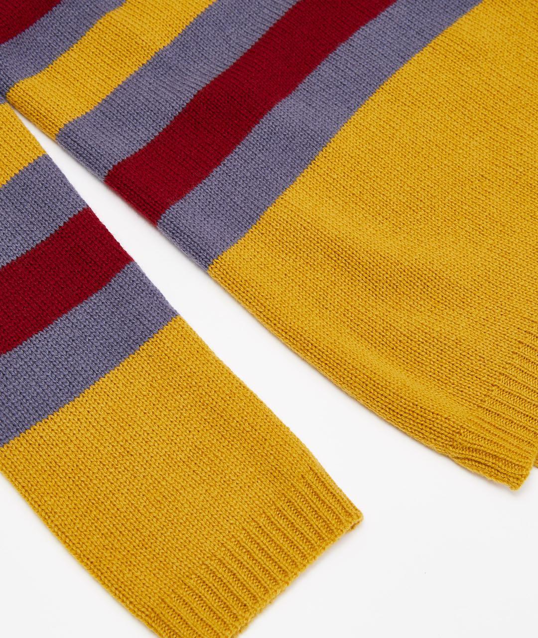 VALENTINO Горчичный кашемировый джемпер / свитер, фото 4