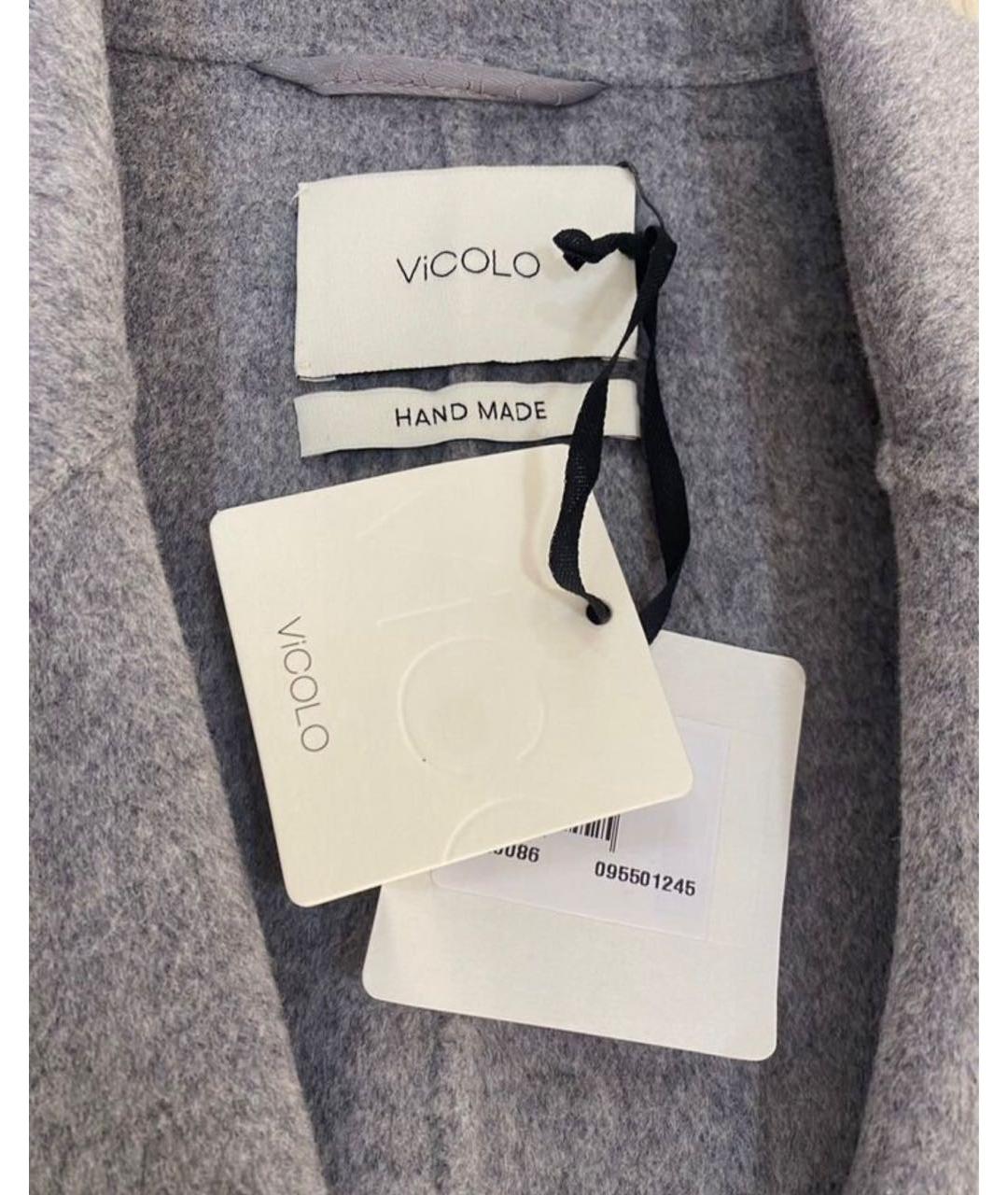 MAX MARA Серое кашемировое пальто, фото 7