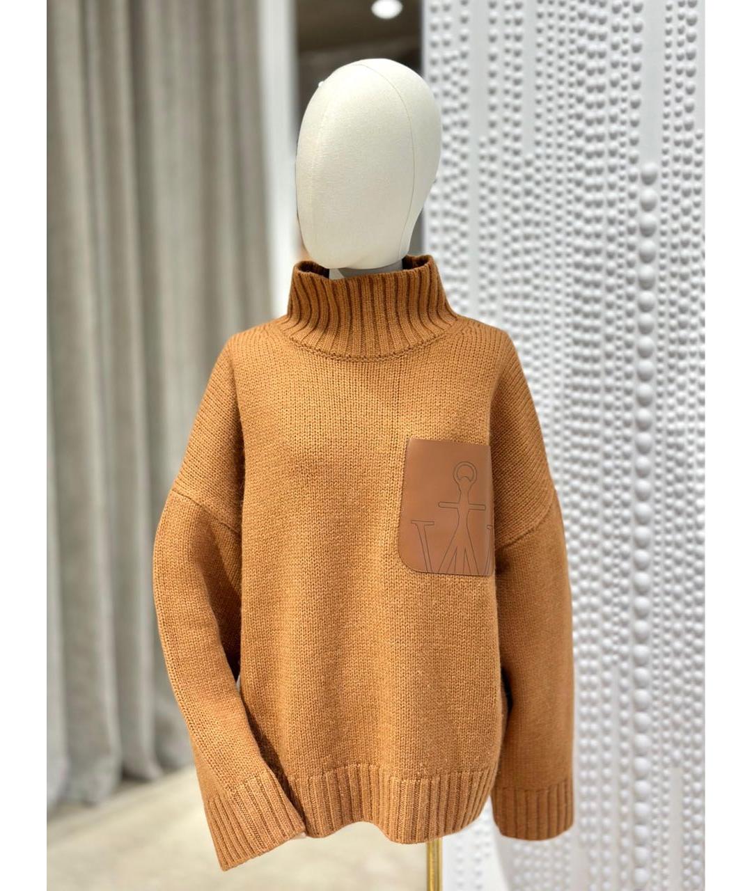 J.W.ANDERSON Коричневый джемпер / свитер, фото 2