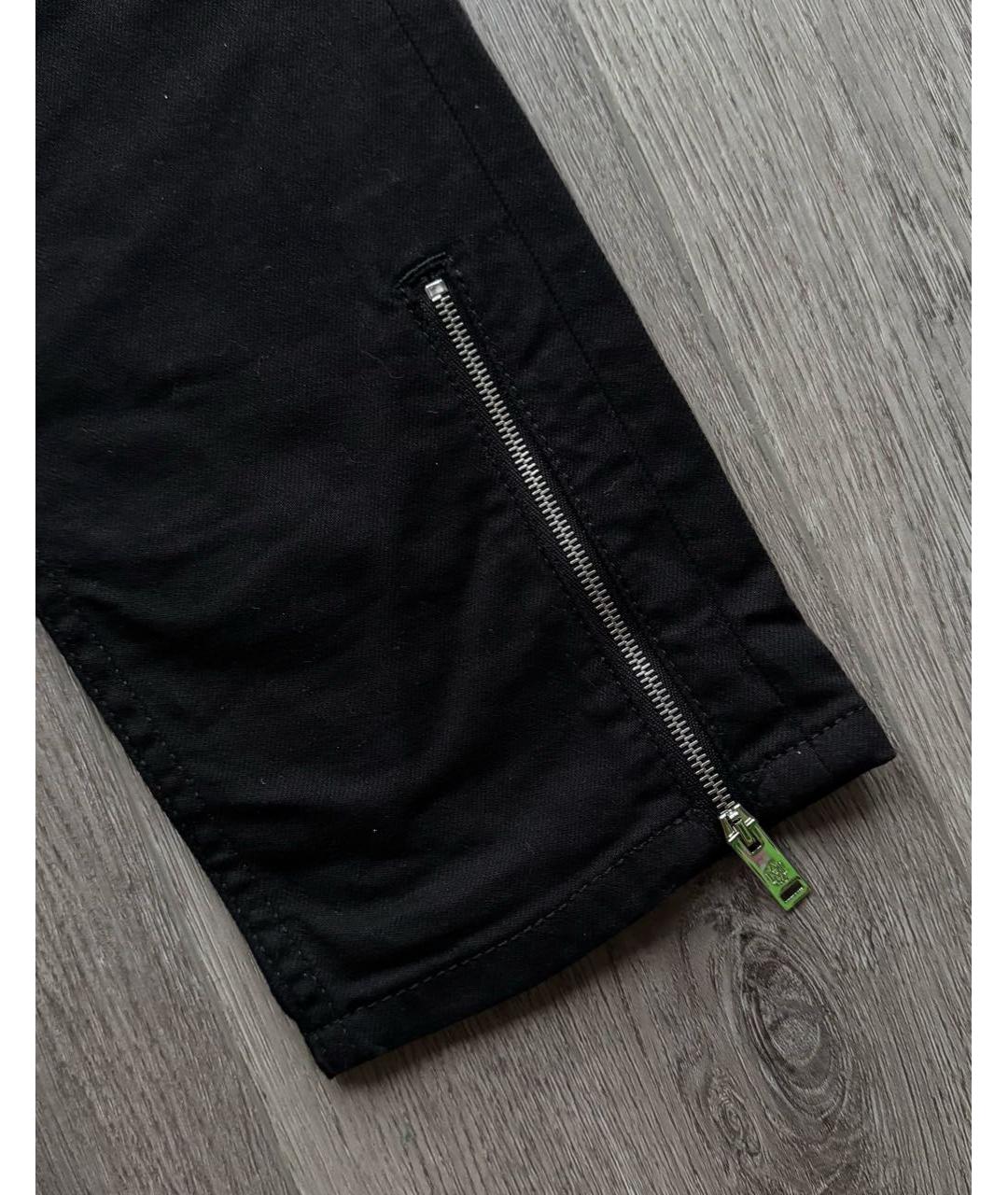 ALEXANDER MCQUEEN Черные хлопко-эластановые джинсы скинни, фото 2