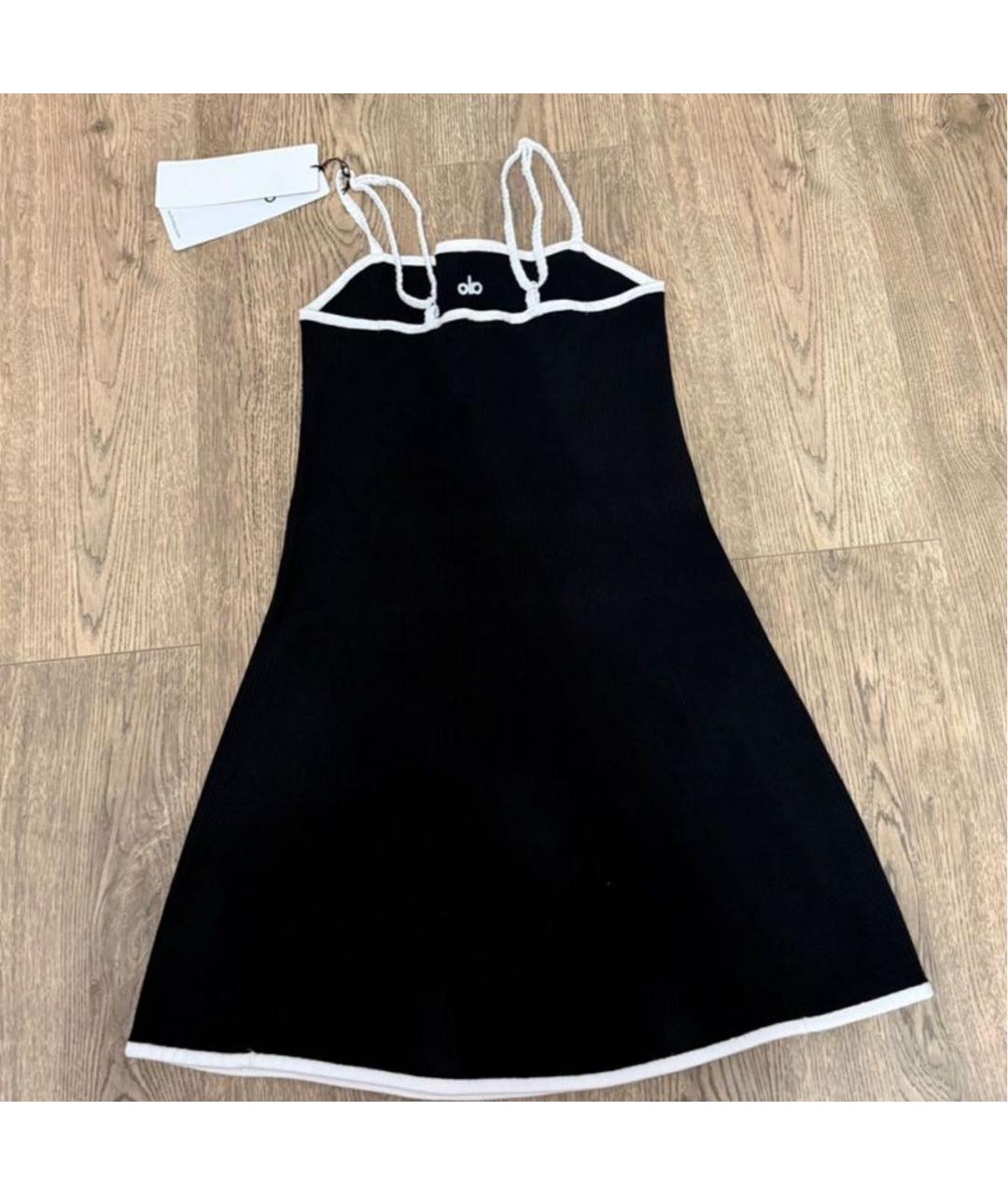 ALO YOGA Темно-синий вискозный сарафан, фото 2