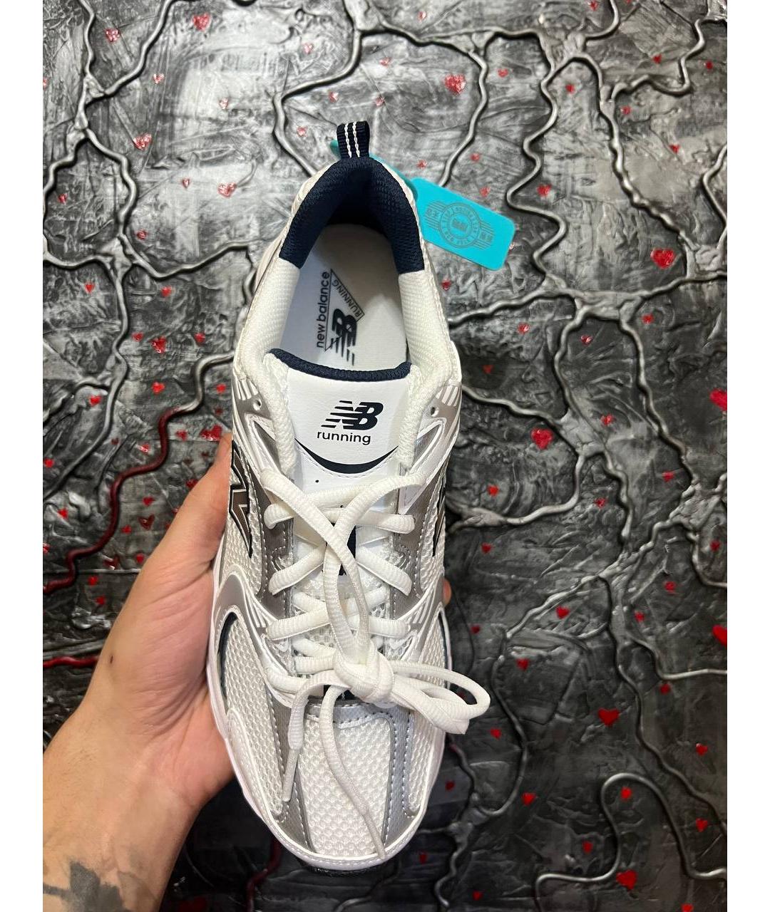 NEW BALANCE Белые кроссовки, фото 2