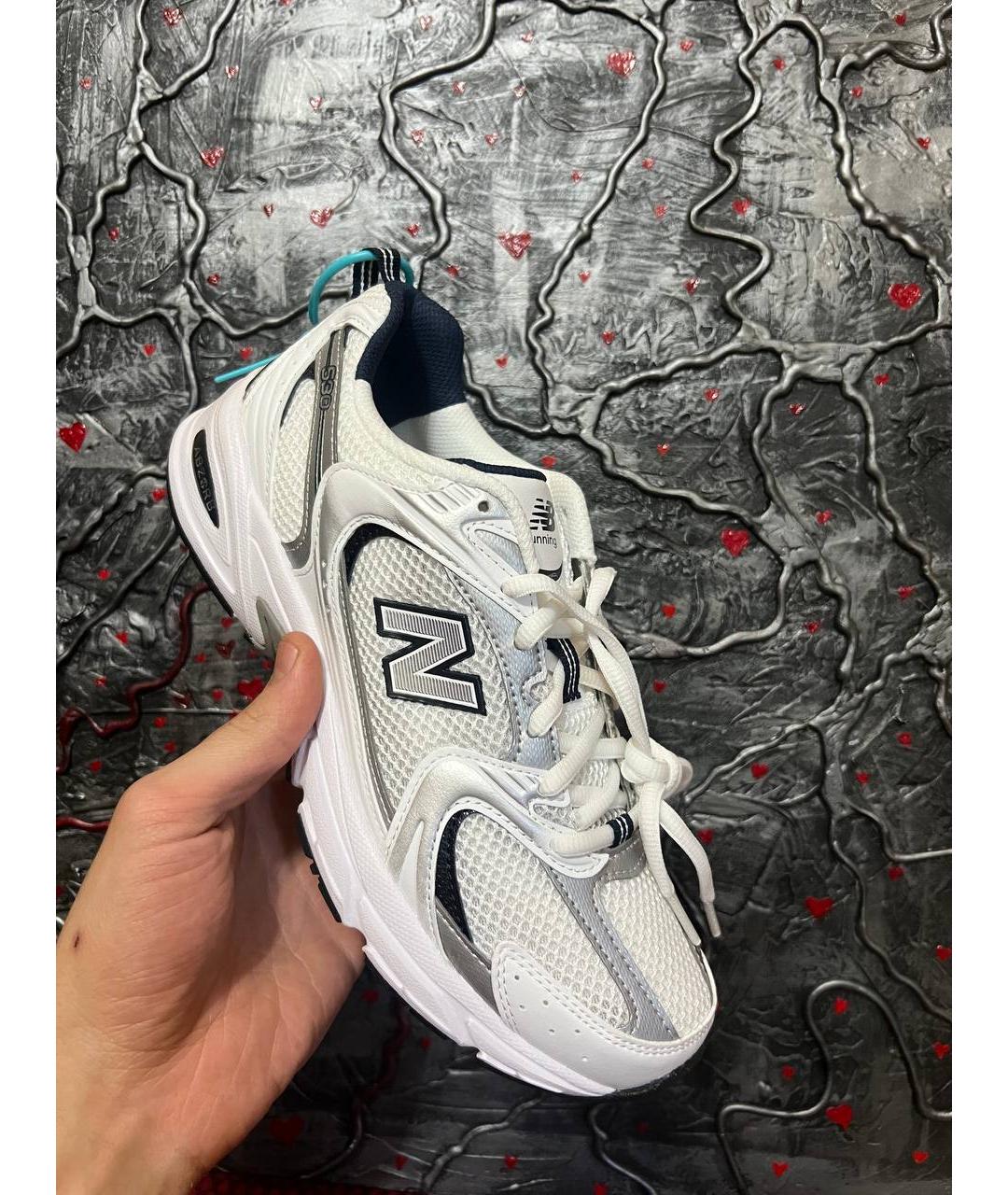 NEW BALANCE Белые кроссовки, фото 4