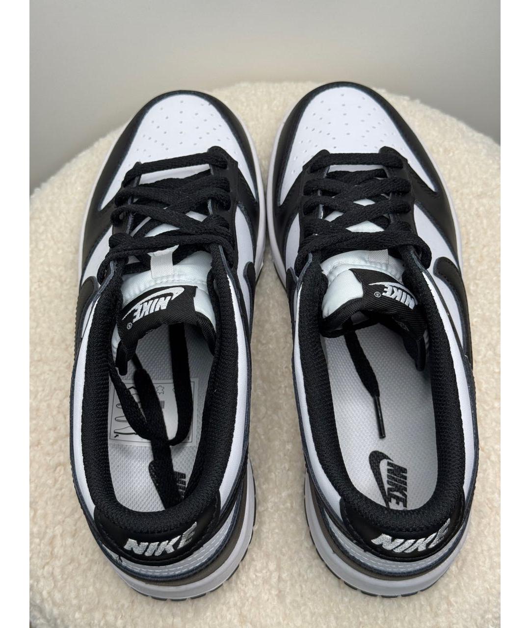 NIKE Черные кожаные кроссовки, фото 3